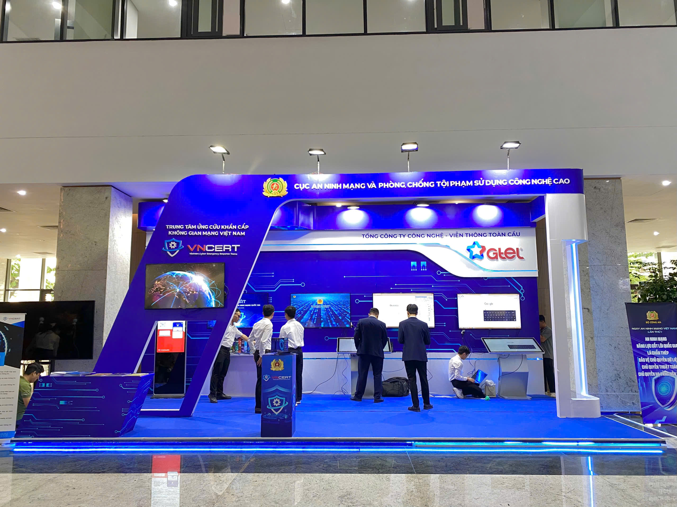 cục an ninh mạng 36 m2 (Triển lãm công nghệ 5/8/ 2025)&nbsp;
